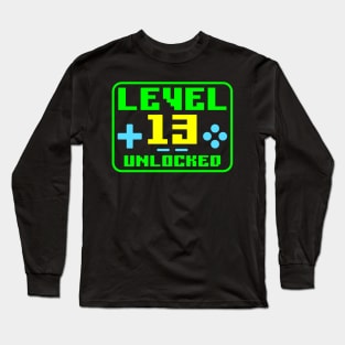 Level 13 Unlocked Long Sleeve T-Shirt